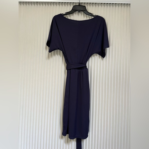 Shein Batwing Sleeve Belted Fitted Dress - Picture 7 of 7